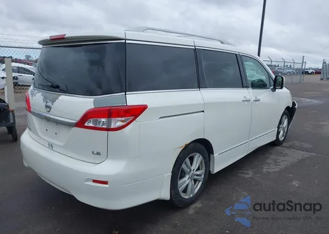 2012 Nissan Quest Le from USA, damaged, VIN JN8AE2KP1C9036697